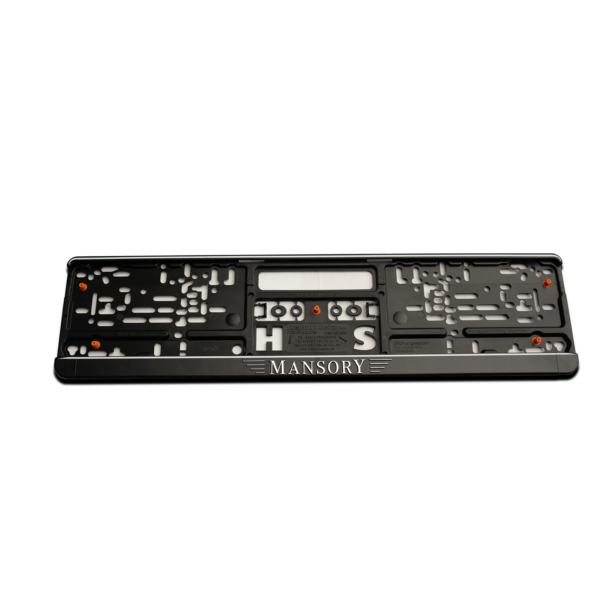 MANSORY license plate holder (One Set) - Image 3